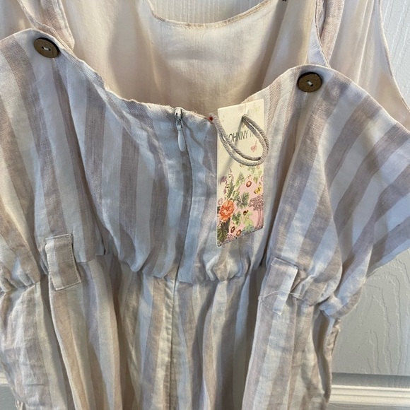 NWT Johnny Was linen jumpsuit - Picture 4 of 6